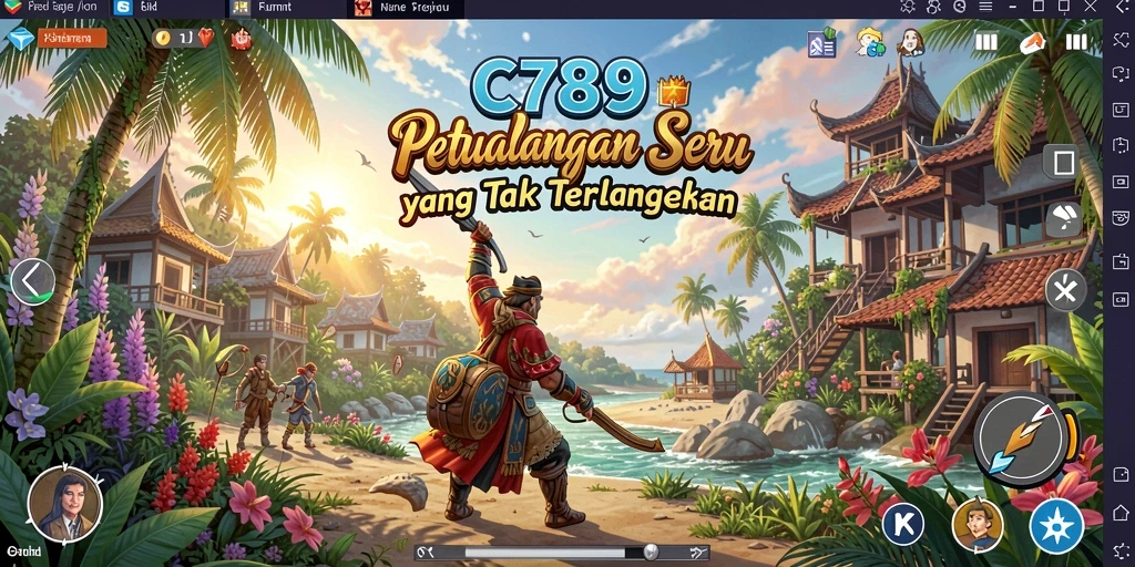 Gameplay seru C789 dalam dunia petualangan