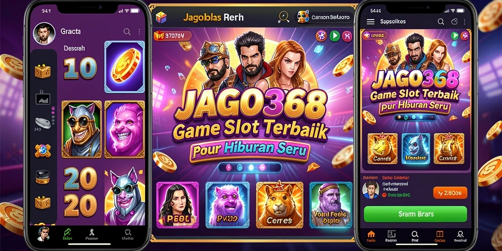 Tampilan gameplay JAGO368 yang menarik dan penuh warna.