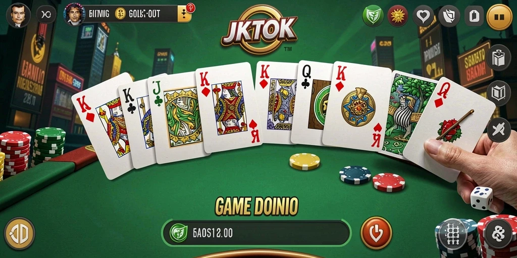 Tampilan gameplay JKTOK yang seru dan mengasyikkan.