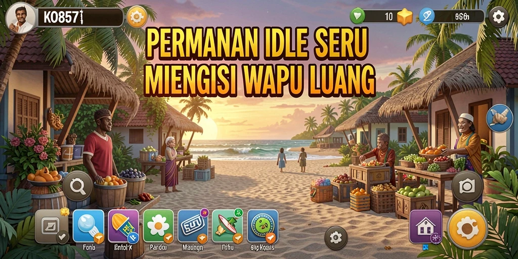 Tampilan permainan KO857 dengan karakter dan lingkungan yang menarik.