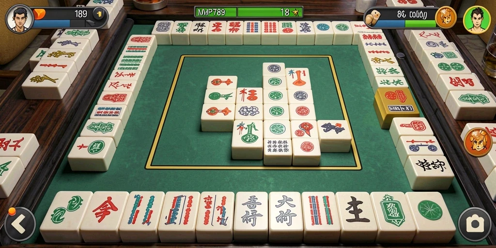 Tampilan screenshot utama MVP789 dengan gameplay Mahjong yang menantang.