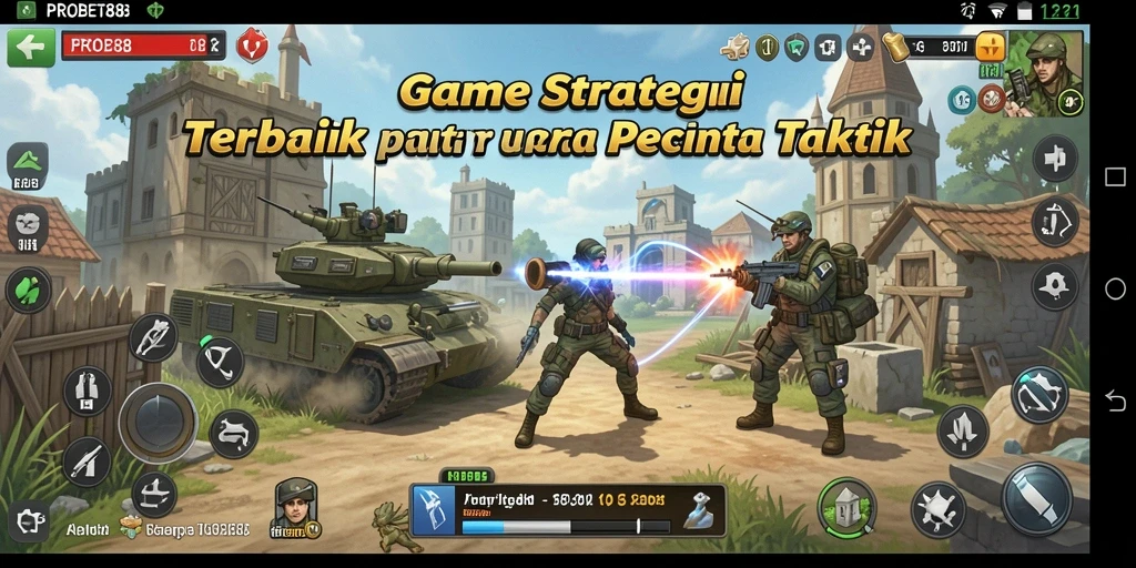 Tampilan gameplay PROBET88 yang mendebarkan dan penuh strategi.