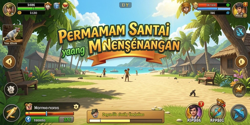 Gambaran gameplay RP886 yang menunjukkan keseruan bermain.