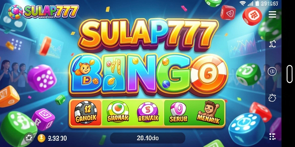 Tampilan gameplay seru SULAP777 saat bermain Bingo.