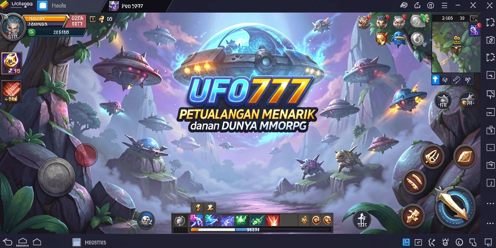 Gameplay menarik dengan grafik menawan di UFO777.
