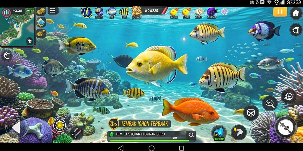 Screenshot gameplay WOW388 yang seru dan menarik.